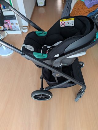 Carrito Bebé Cybex 3 en 1 Negro