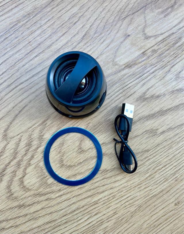 Altavoz Bluetooth portátil negro