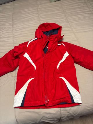 Chaqueta esquí niño/a roja