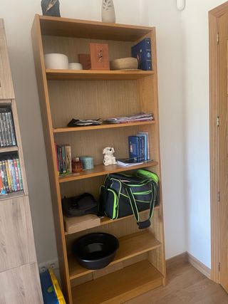 Estantería librería madera
