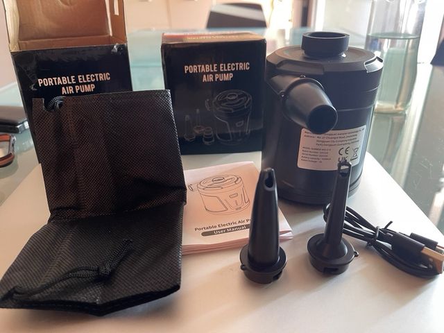 Mini pompa elettrica portatile