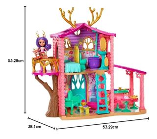 Casita Enchantimals con muñeca