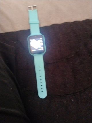 Reloj inteligente azul