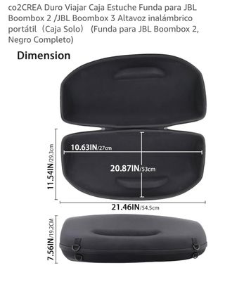 JBL Boombox 2 + cargador y funda de transporte