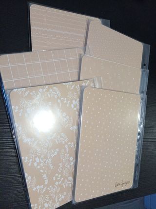 Lote d Troqueladora Big Shot
Troqueles + Embossing