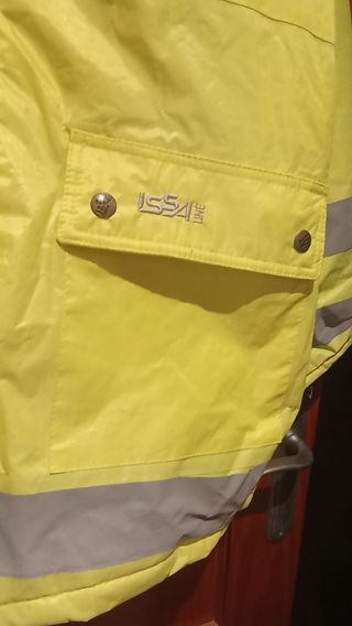 Chaqueta Taher impermeable amarilla
