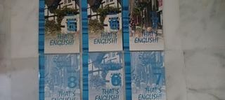 Curso de inglés That's English! A1,A2 y B1