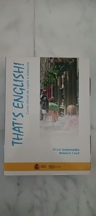 Curso de inglés That's English! A1,A2 y B1