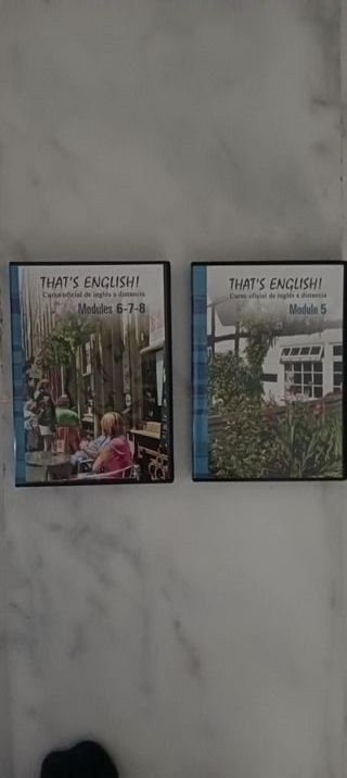 Curso de inglés That's English! A1,A2 y B1