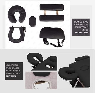 Camilla plegable 3 secciones
