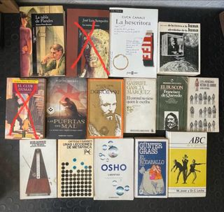 Libros varios Literatura.