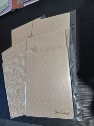 Carpetas embossing - lora Bailora 6 uds.