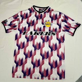 Maglia Lakers New Era - Bianca & Lilla