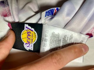 Maglia Lakers New Era - Bianca & Lilla