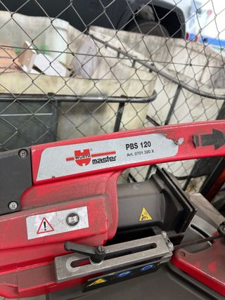 Sierra cinta Wurth PBS 120