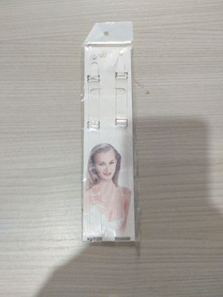 Bretelle reggiseno trasparenti bianche