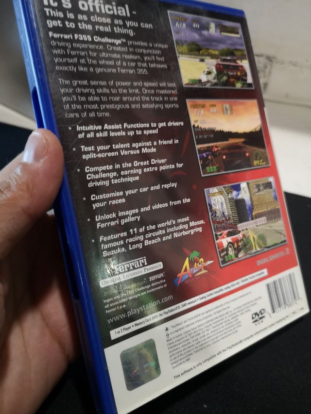 Ferrari F355 Challenge PS2 PAL
