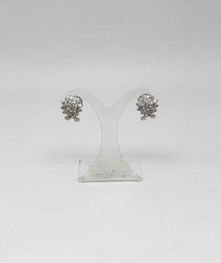 Pendientes de oro 18k con piedras