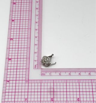Pendientes de oro 18k con piedras