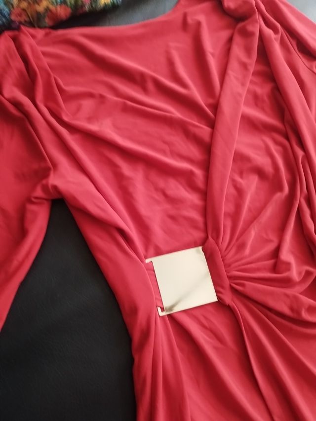 Vestido rojo elegante