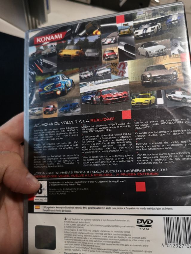 Enthusia PS2 PAL - Konami