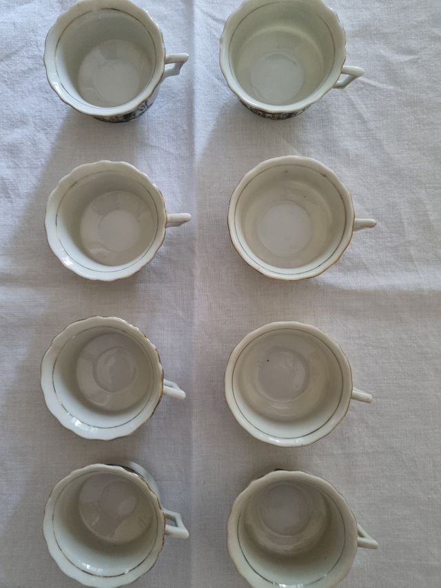 8 Tazzine Vintage cinesi