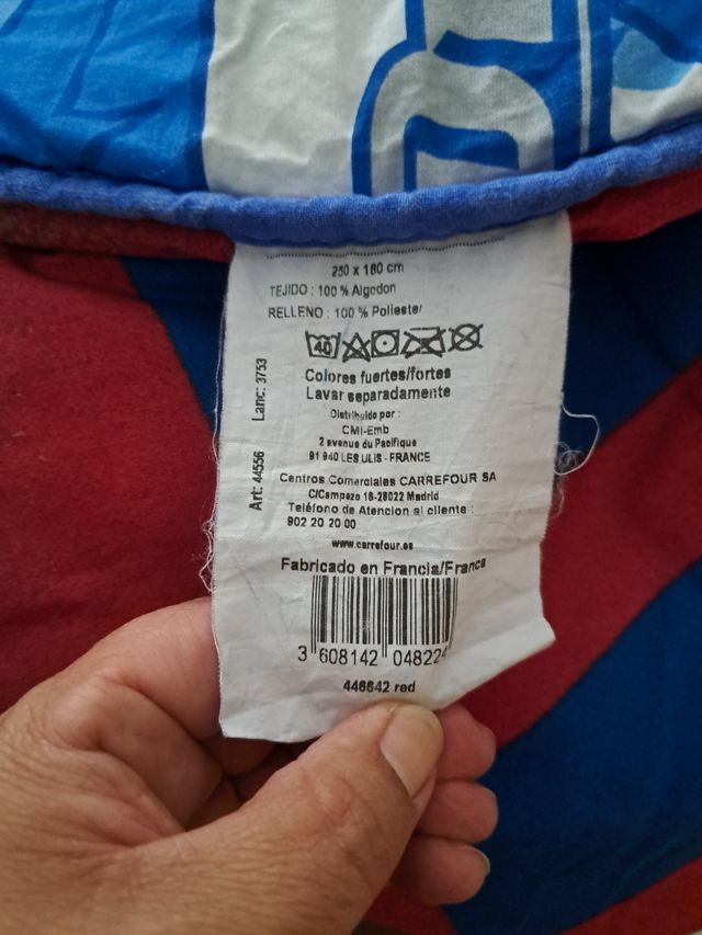 Edredón Cars - Rojo y Azul