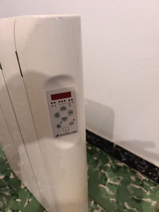 Radiador eléctrico blanco