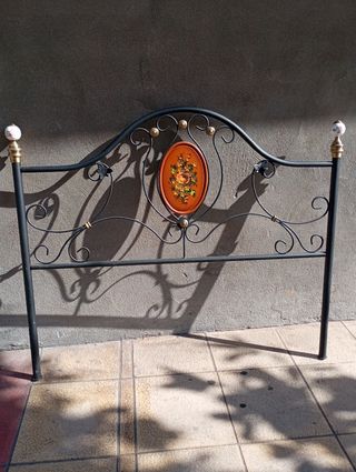 Cabecera hierro forjado - Decorativa