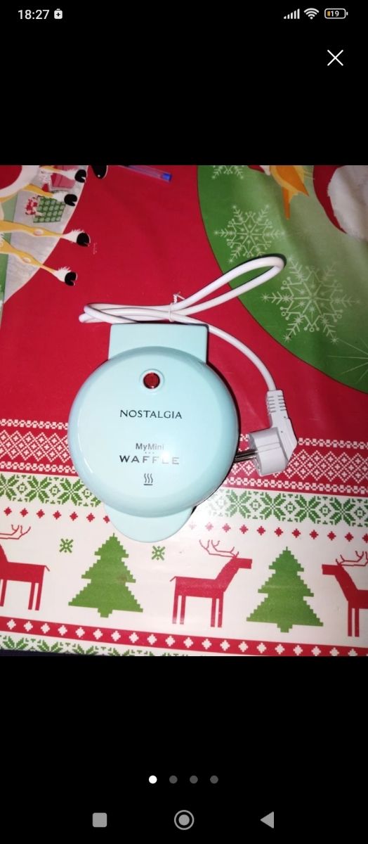 MyMini Nostalgia Mini Macchina per waffle