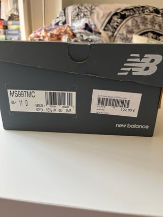 New Balance 997 - Granate - Talla 45