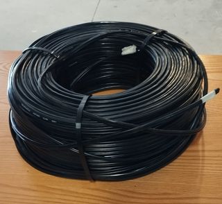 Cable exterior teléfono - 4 hilos + cable acero