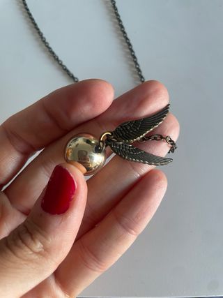 Collar Snitch Dorada Harry Potter 