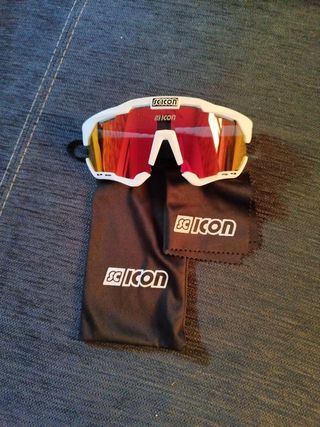 Gafas ciclismo blancas