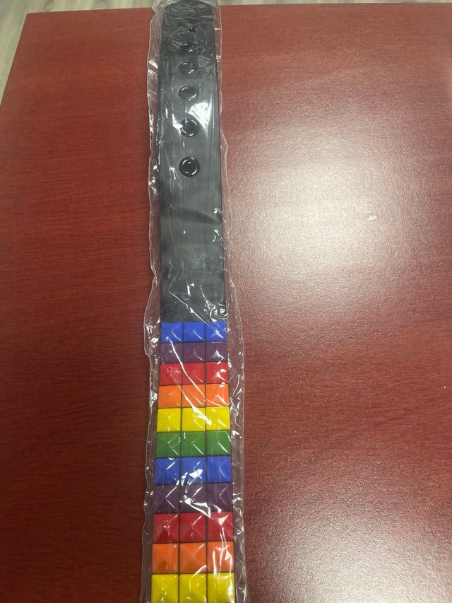 Cinturón multicolor 120 cm