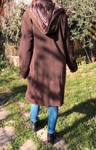 Impermeabile vintage marrone