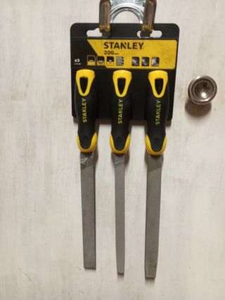 3 Limas Stanley 200mm - Nuevas