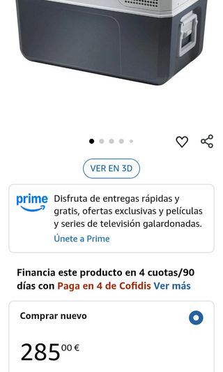 Nevera termoeléctrica 38L Mobicool