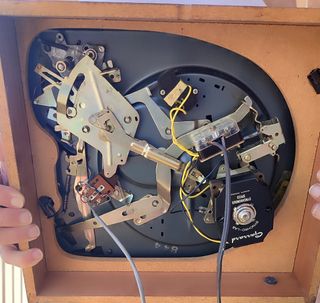 Tocadiscos Vieta con amplificador y altavoces