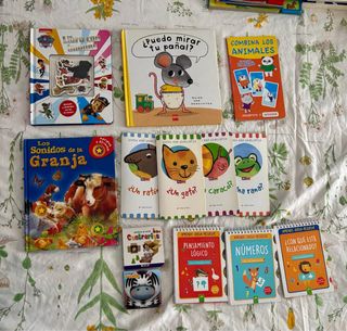 Lote de 32 libros infantiles de 0 a 4 años