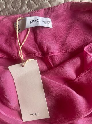 Vestido Mango rosa - NUEVO CON ETIQUETA