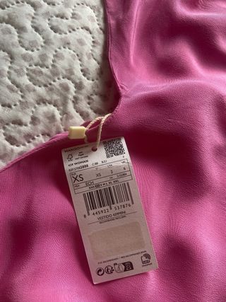 Vestido Mango rosa - NUEVO CON ETIQUETA