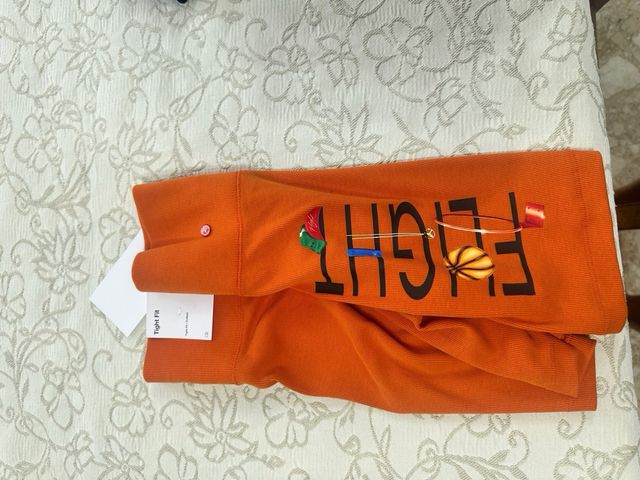 Shorts Jordan arancioni donna