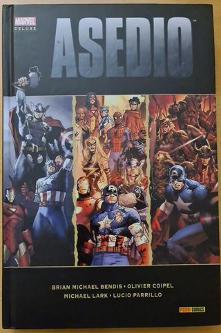 MARVEL DELUXE ASEDIO. PANINI