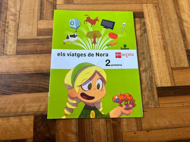 Libro naturales els viatges de nora 2 primaria