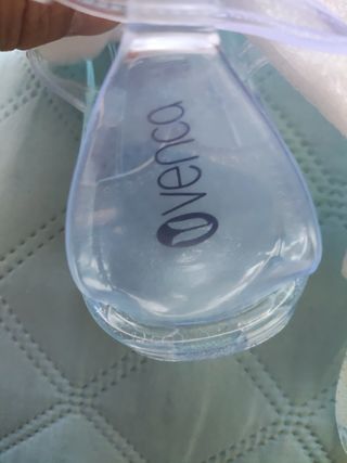 Sandalias transparentes con brillos