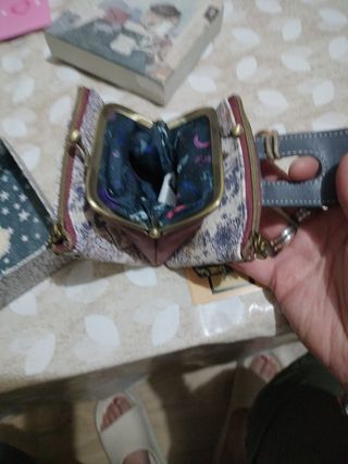 Monedero pequeño estampado