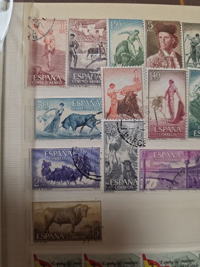 Sellos España 1960 - Lote 16 sellos.