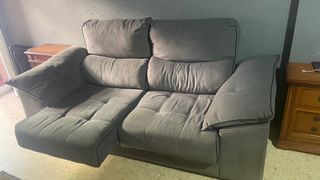 ÚLTIMO DIA 28 SETIEMBRE!! Sofá chaise longue gris