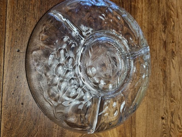 Porta-giardiniera  in vetro trasparente